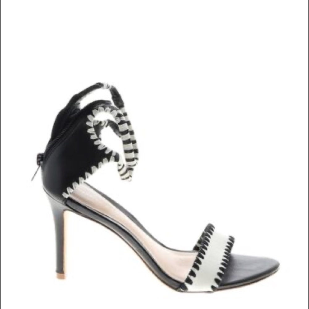 Loeffler Randal high heel sandals sz 40 1/2
